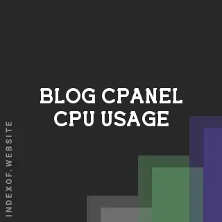 cPanel CPU Usage Guide 2026: Fix High Resource Limits & Optimize Performance | Logo - Indexof